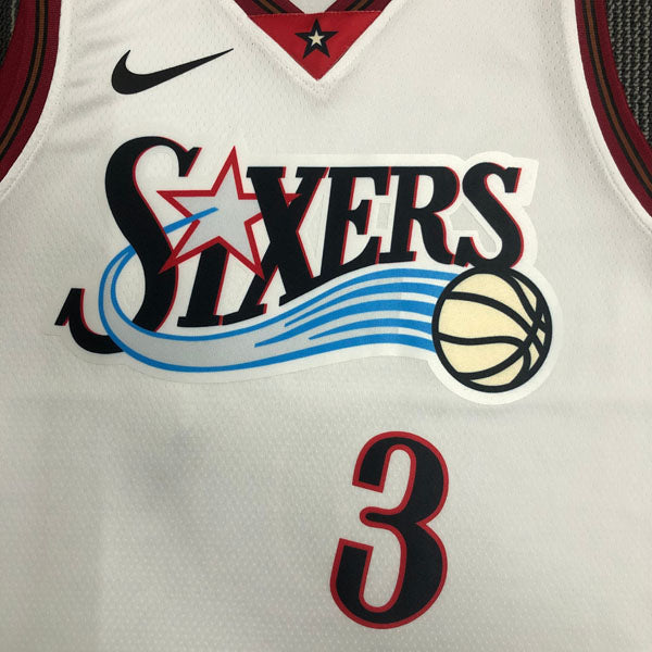 Regata NBA Philadelphia 76ers Allen Iverson Branca