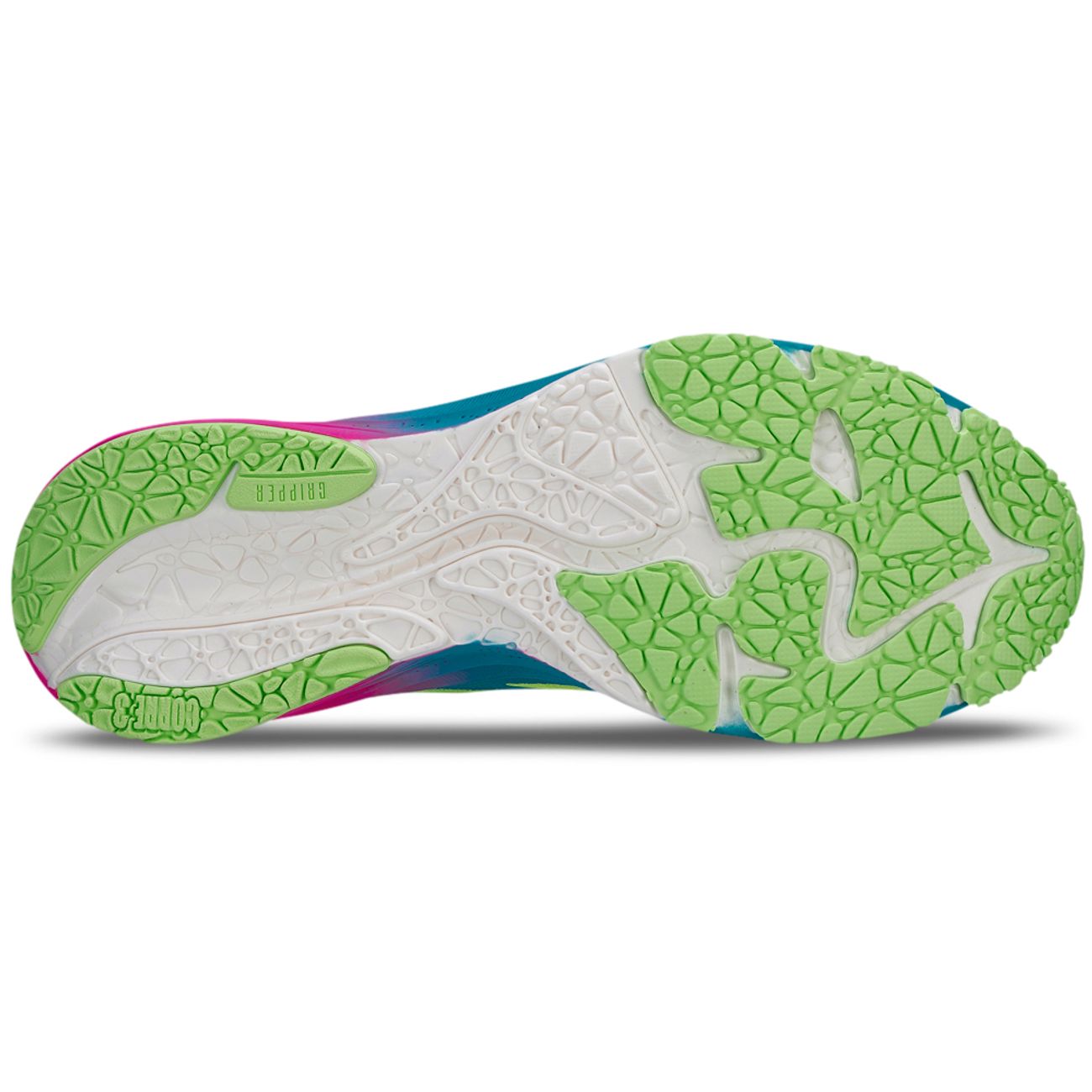 Tênis Olympikus Corre 3 Verde/Azul/Rosa