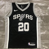 Regata NBA San Antonio Spurs Manu Ginóbili Preta