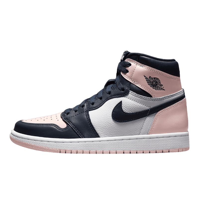 Tênis Air Jordan 1 High "Bubblegum" Feminino Rosa / Azul