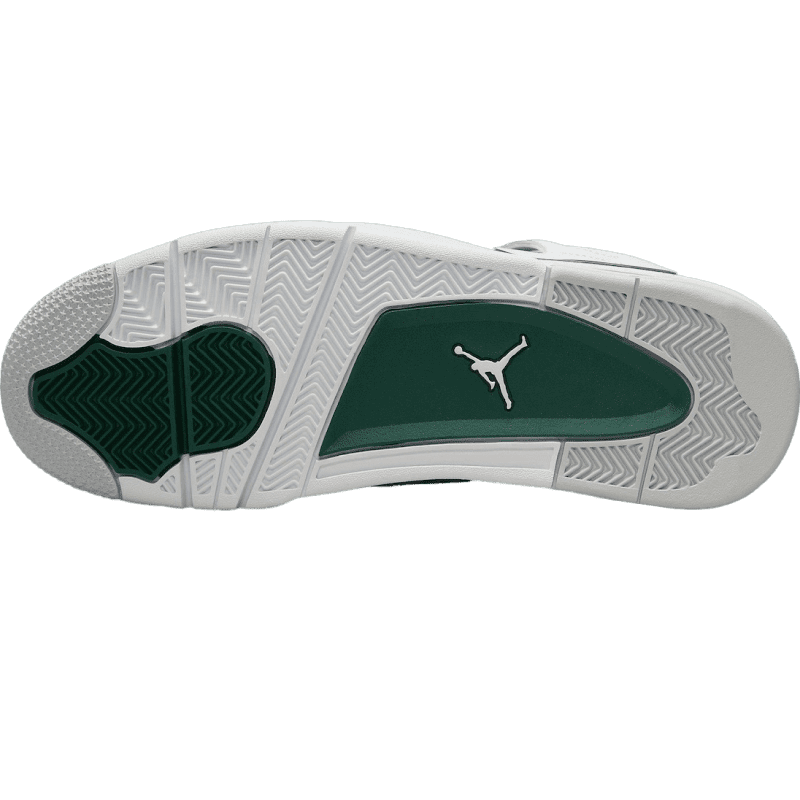 Tênis Air Jordan 4 "Oxidized Green" Masculino Branco / Verde