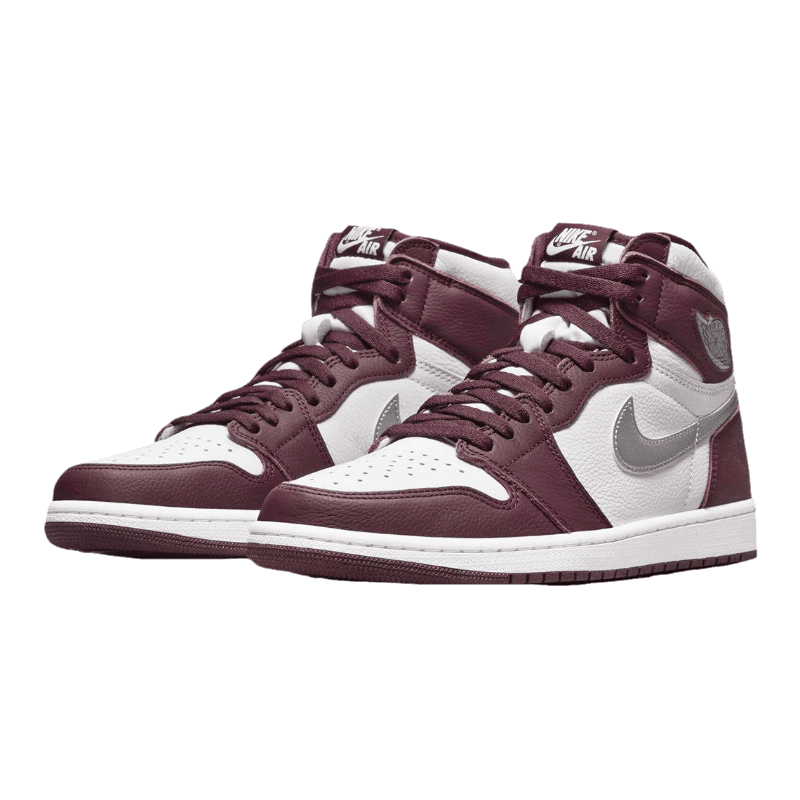 Tênis Air Jordan 1 High "Bordeaux" Bordô