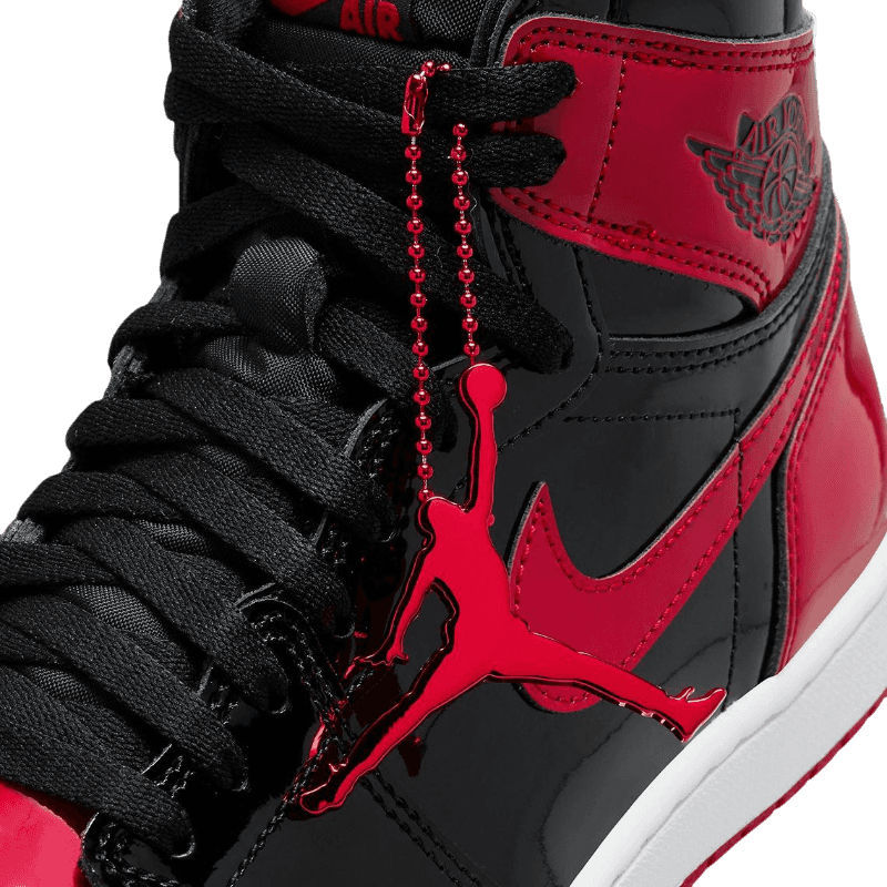 Tênis Air Jordan 1 High "Bred Patent" Vermelho / Preto