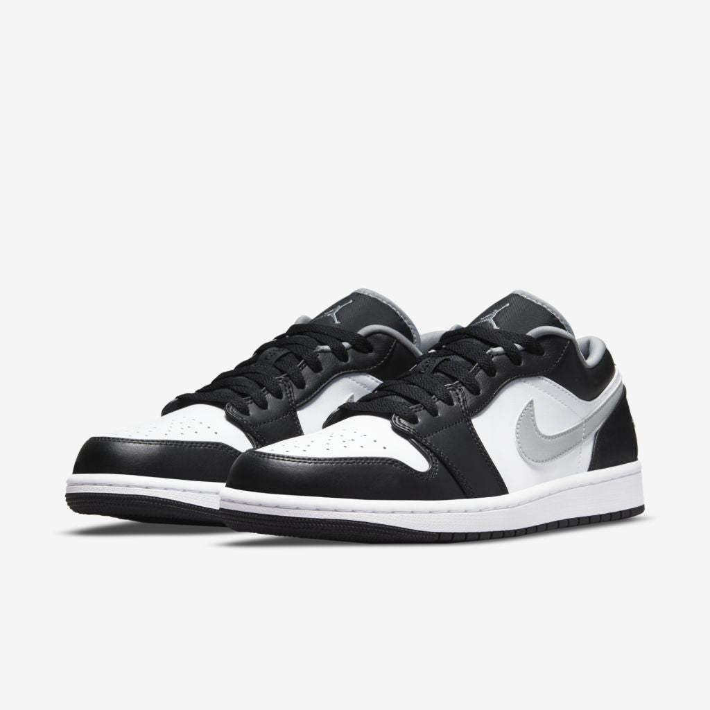 Tênis Air Jordan 1 Low "Black Medium Grey" Preto / Branco