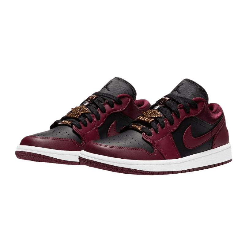 Tênis Air Jordan 1 Low "Dark Beetroot" Vinho