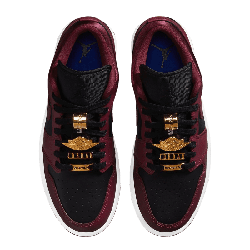 Tênis Air Jordan 1 Low "Dark Beetroot" Vinho
