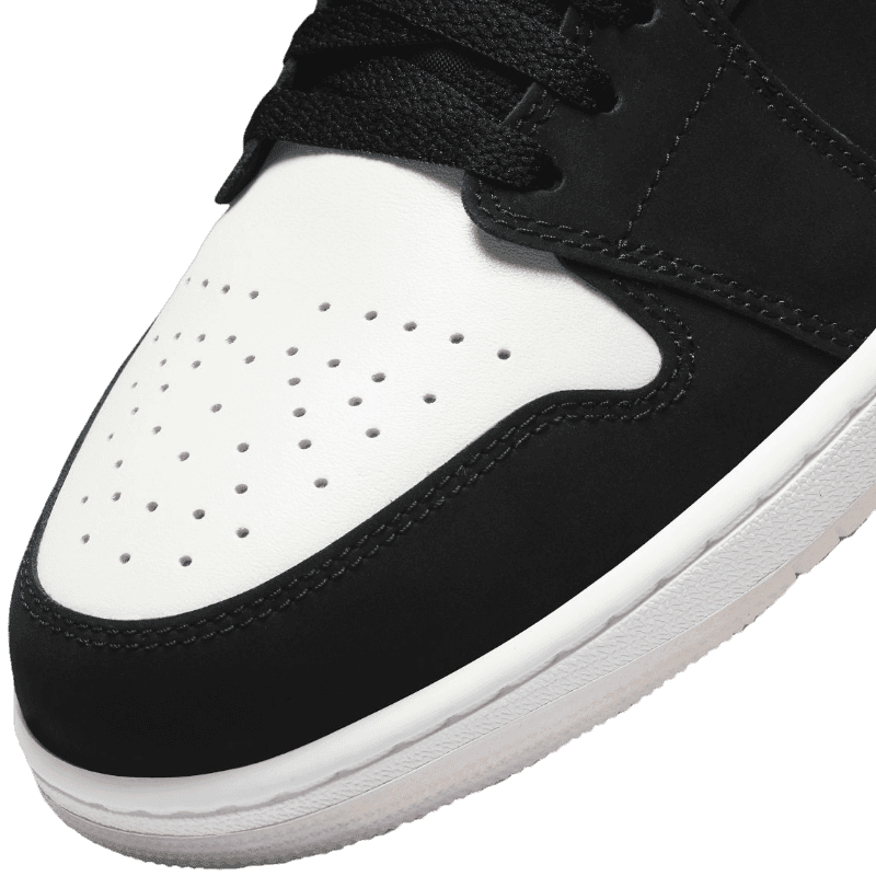 Tênis Air Jordan 1 Low SE "Diamond" Preto / Branco