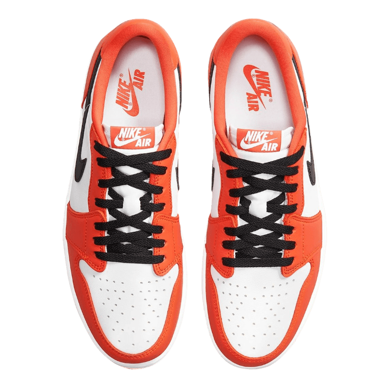 Tênis Air Jordan 1 Low "Starfish" Laranja
