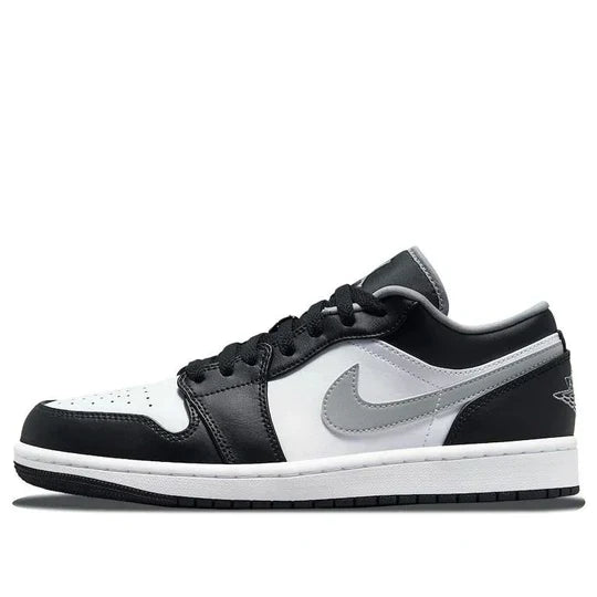 Tênis Air Jordan 1 Low "Black Medium Grey" Preto / Branco
