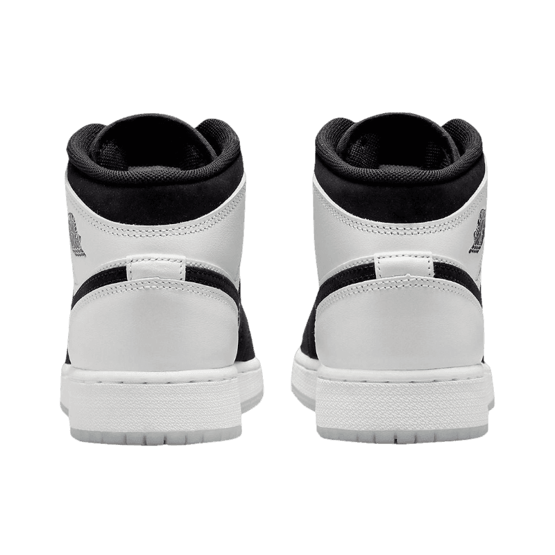 Tênis Air Jordan 1 Mid "Diamond" Branco / Preto