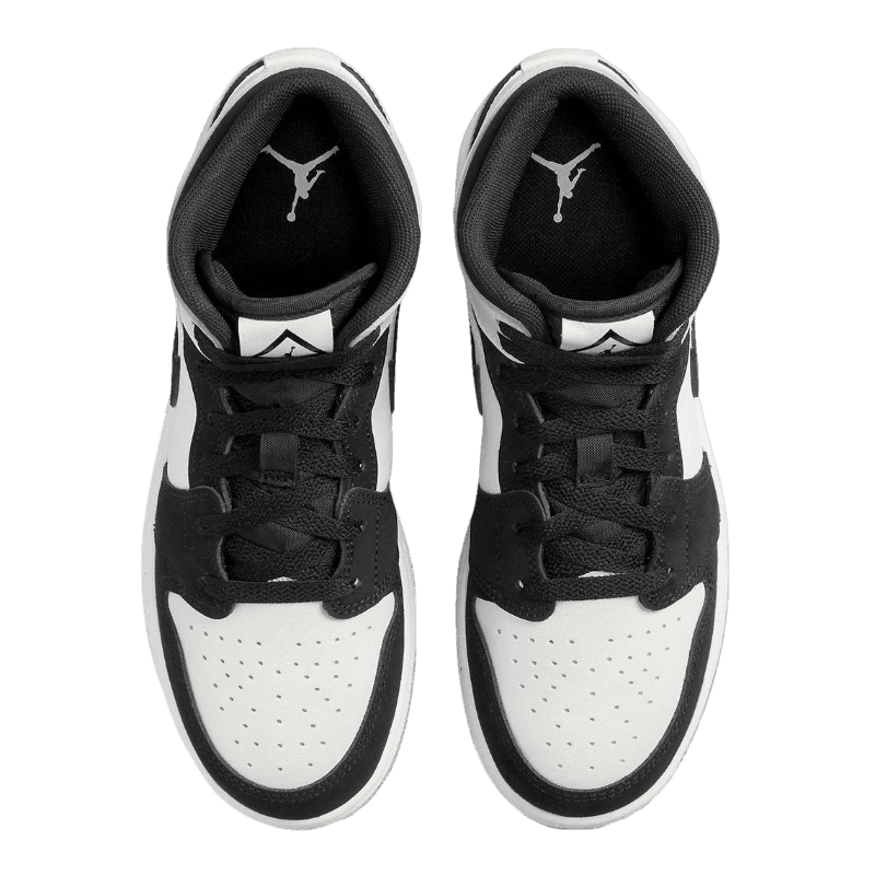 Tênis Air Jordan 1 Mid "Diamond" Branco / Preto