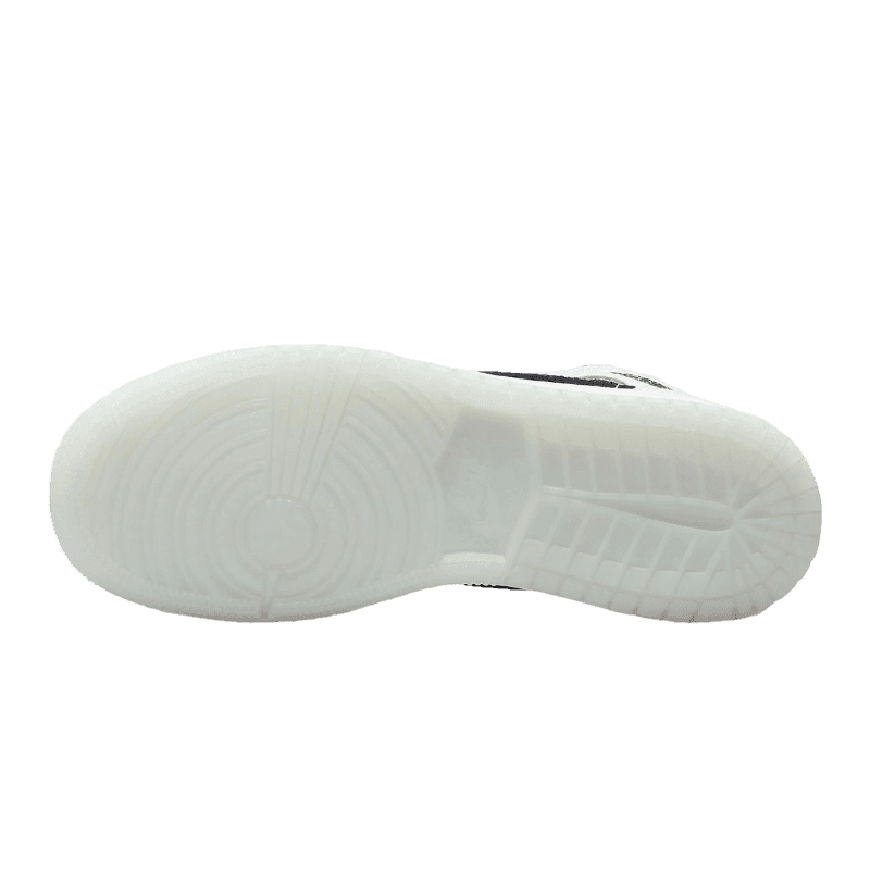 Tênis Air Jordan 1 Mid "Diamond" Branco / Preto