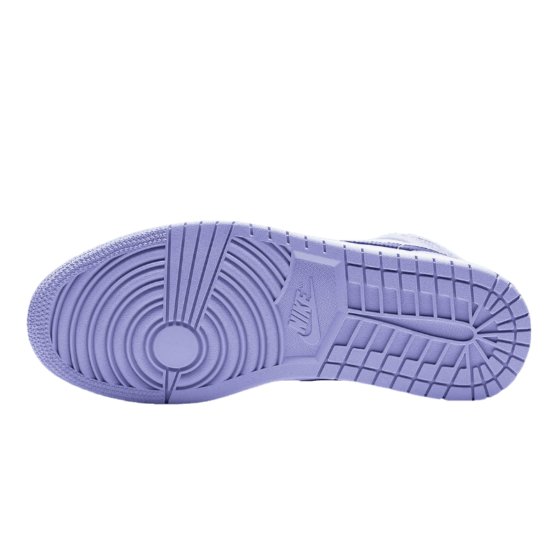 Tênis Air Jordan 1 Mid "Purple Aqua" Masculino Azul / Roxo