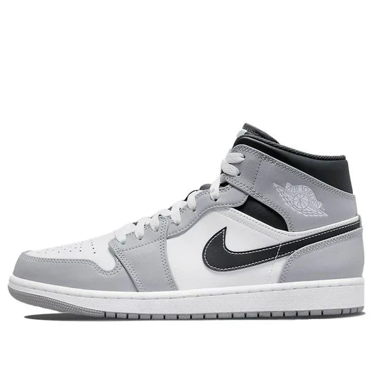 Tênis Air Jordan 1 Mid "Smoke Grey" Masculino Cinza