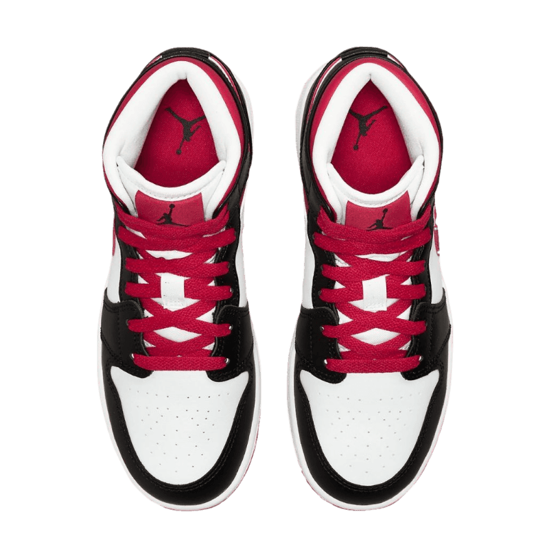 Tênis Air Jordan 1 Mid "Very Berry" Feminino Preto / Rosa