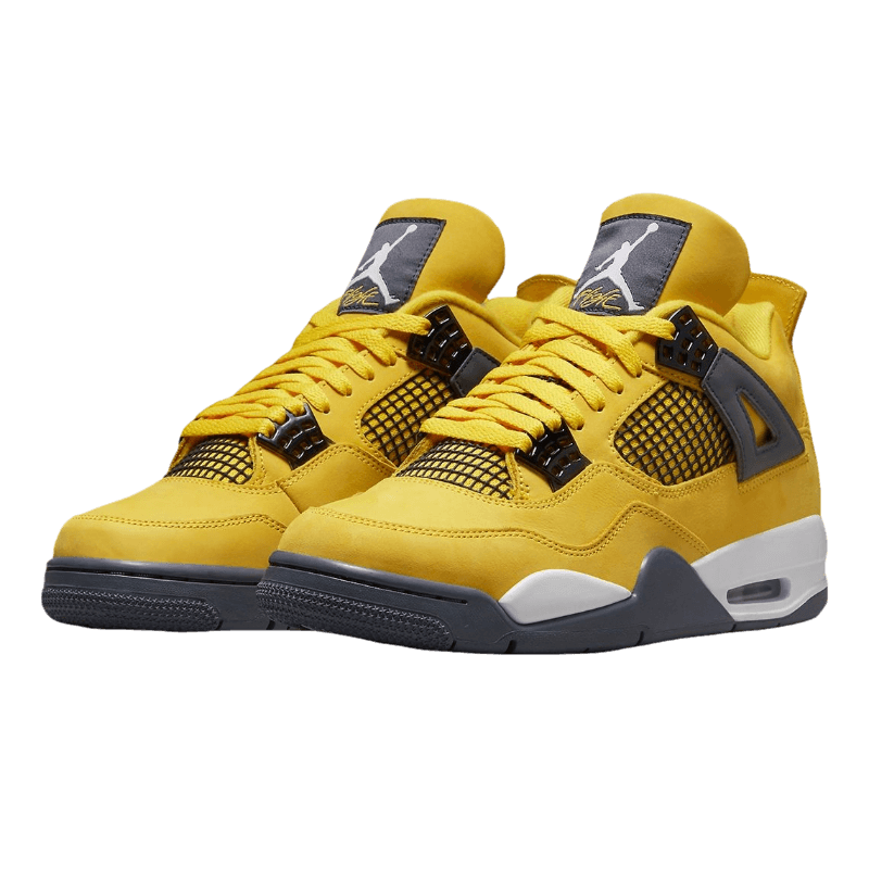 Tênis Air Jordan 4 "Lightning" Amarelo