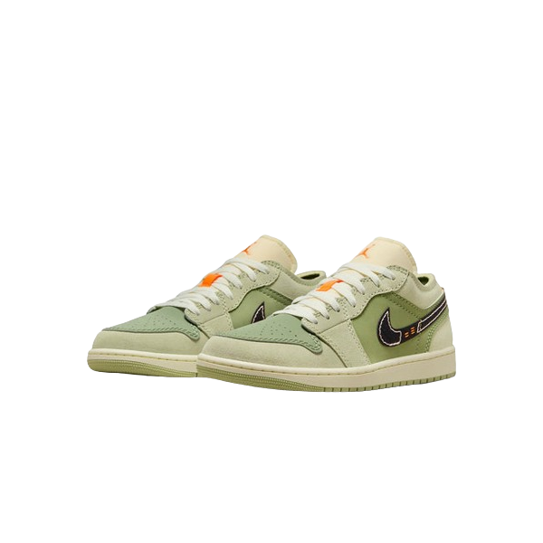 Tênis Air Jordan 1 Low SE "Craft Light Olive" Verde