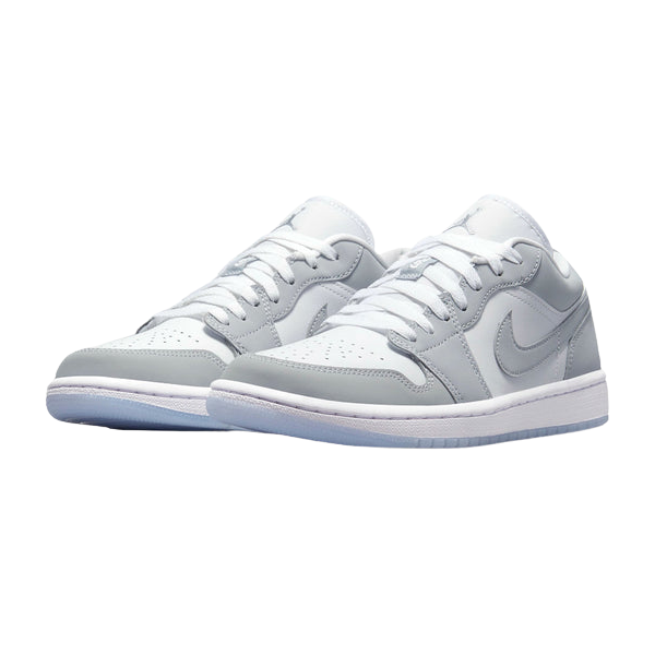 Tênis Air Jordan 1 Low "Wolf Grey" Feminino Cinza