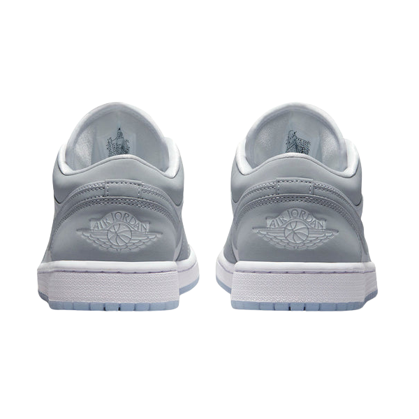 Tênis Air Jordan 1 Low "Wolf Grey" Feminino Cinza