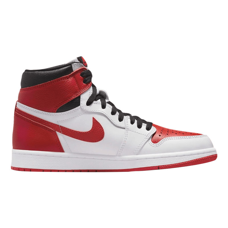 Tênis Air Jordan 1 High "Heritage" Branco / Vermelho