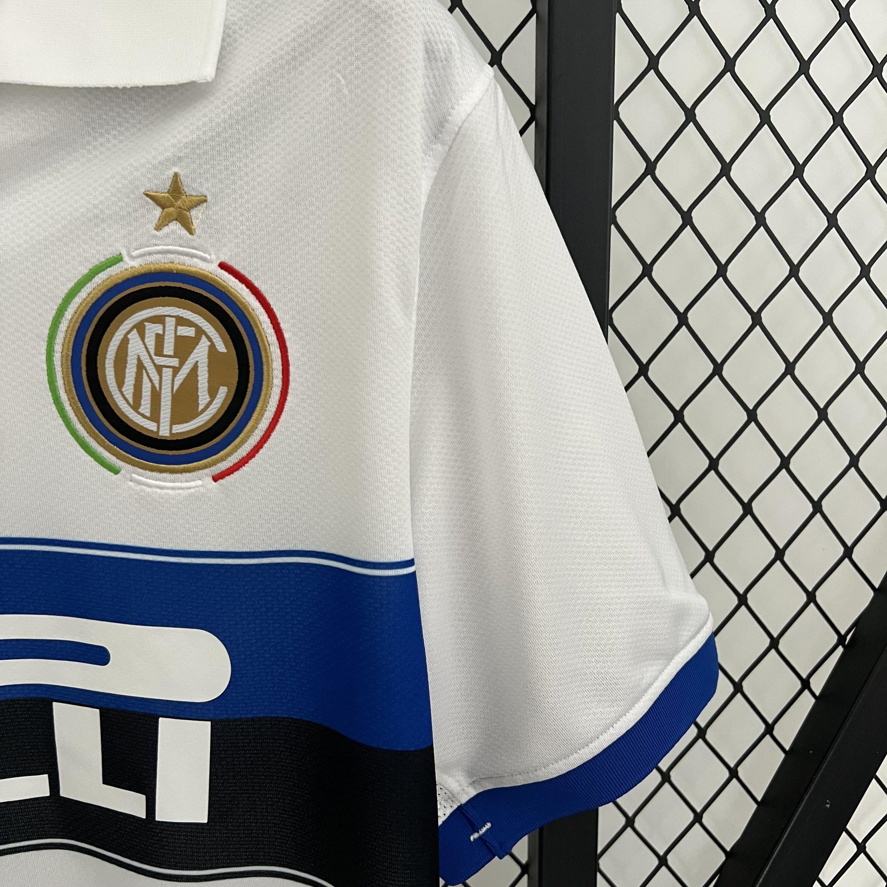 Camisa Inter de Milão Retrô Away 09/10 Torcedor Masculina - Branca