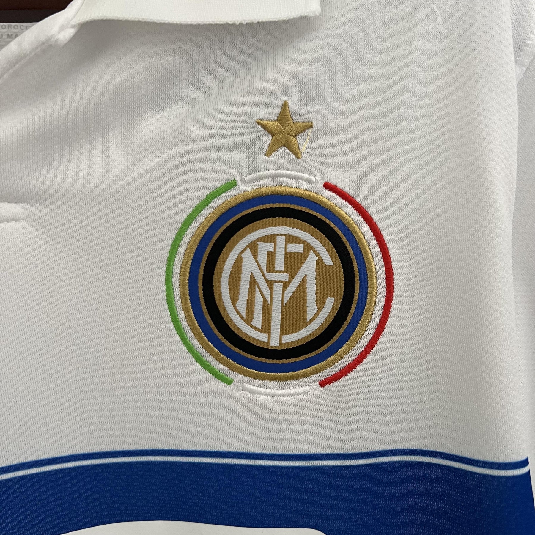 Camisa Inter de Milão Retrô Away 09/10 Torcedor Masculina - Branca