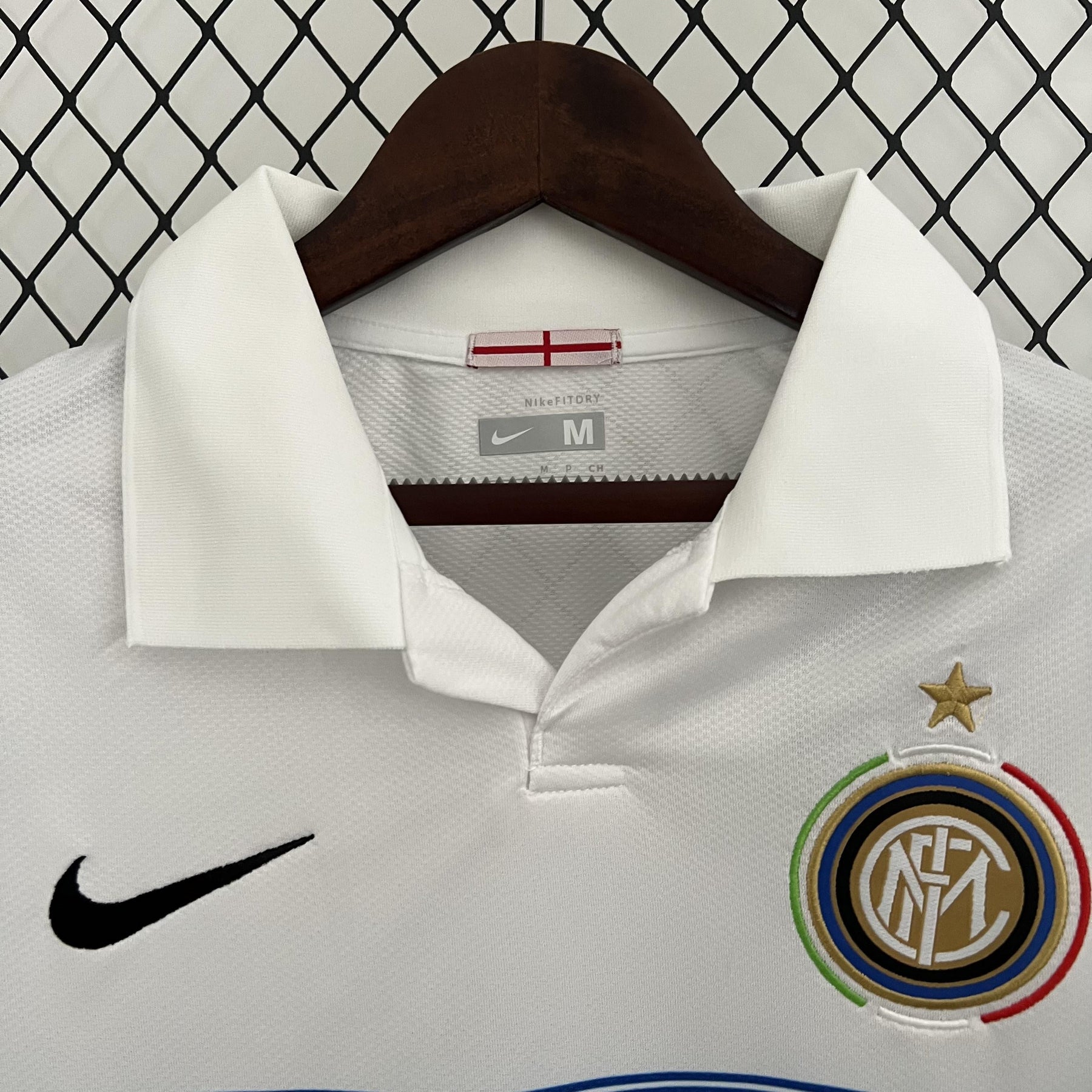 Camisa Inter de Milão Retrô Away 09/10 Torcedor Masculina - Branca