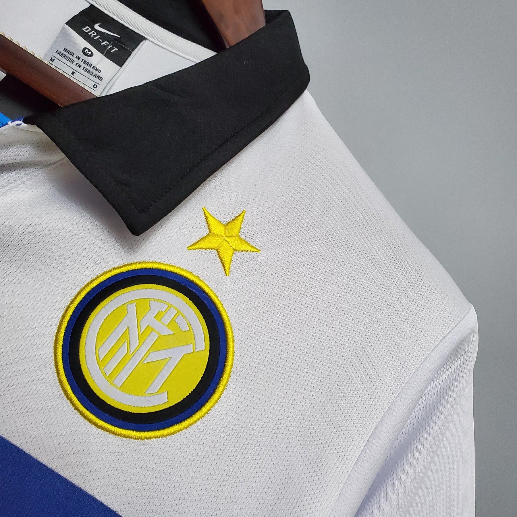 Camisa Inter de Milão Retrô Away 98/99 Torcedor Masculina - Branca