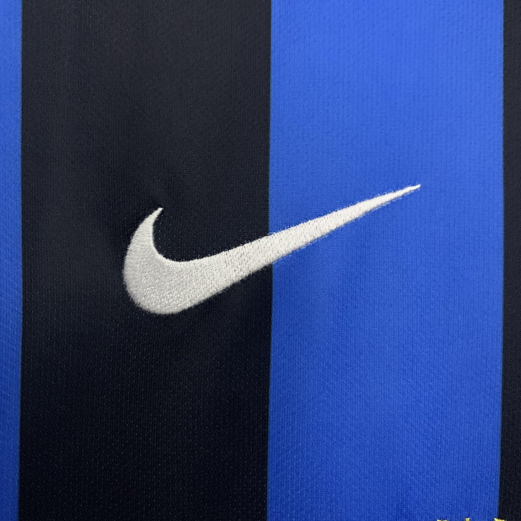 Camisa Manga Longa Inter de Milão Retrô Home 2010 Torcedor Masculina - Azul e Preta