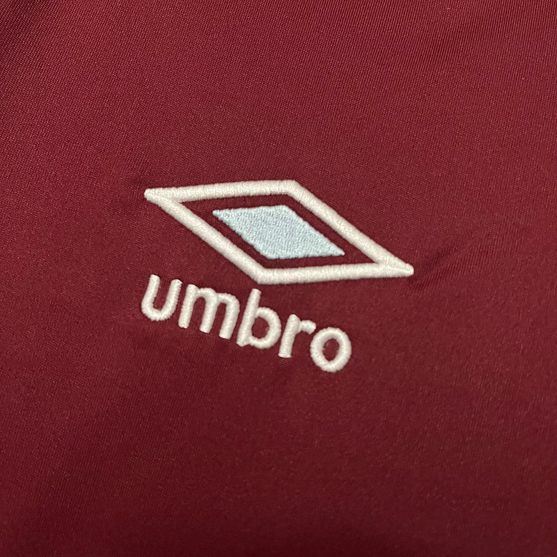 Camisa West Ham Home 24/25 Torcedor Masculina - Vinho e Azul