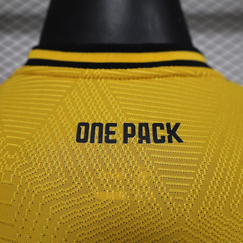 Camisa Wolves Home 24/25 Jogador Masculina - Amarela