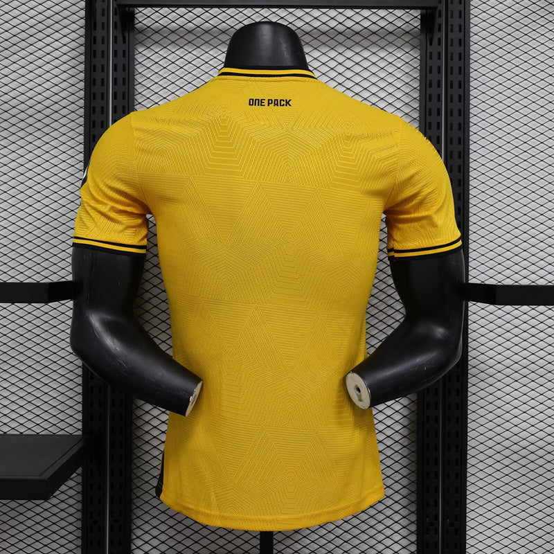 Camisa Wolves Home 24/25 Jogador Masculina - Amarela