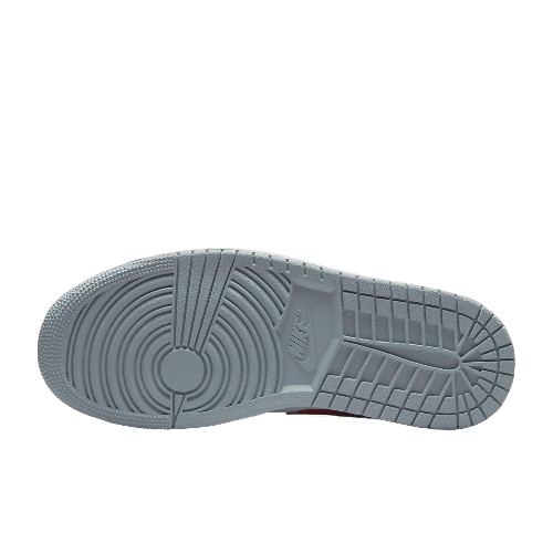 Tênis Air Jordan 1 Low "Blue Grey White Dune Red" Azul / Vermelho