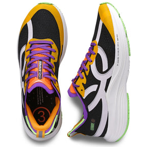 Tênis Olympikus Corre 3 Preto e Laranja