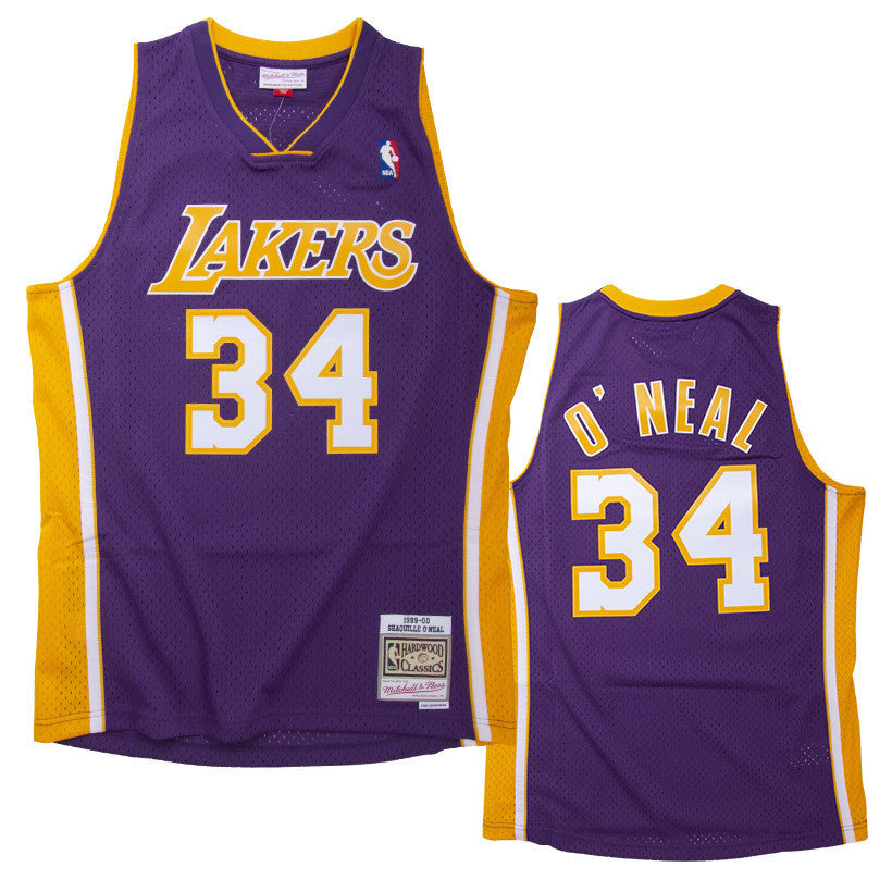 Regata Classica Mitchell & Ness Los Angeles Lakers "O'Neal" N° 34