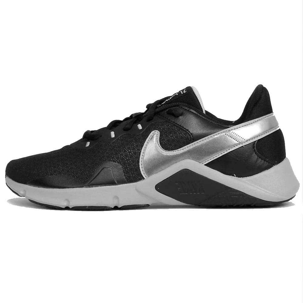TÊNIS NIKE LEGEND ESSENTIAL 2 MASCULINO - PRETO+PRATA
