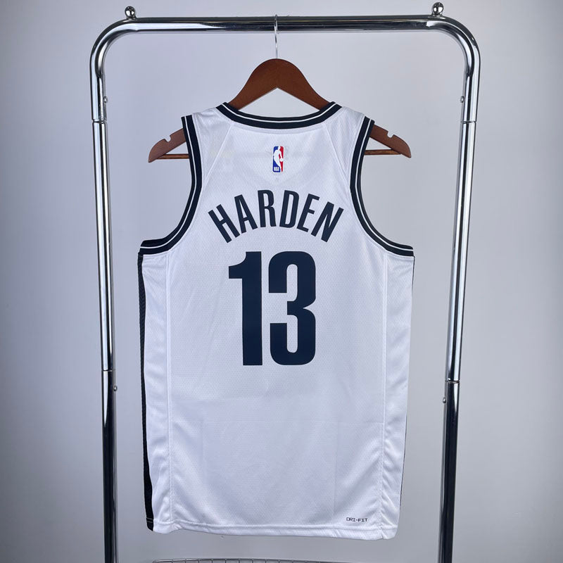 Regata NBA Brooklyn Nets Association Edition James Harden Branca