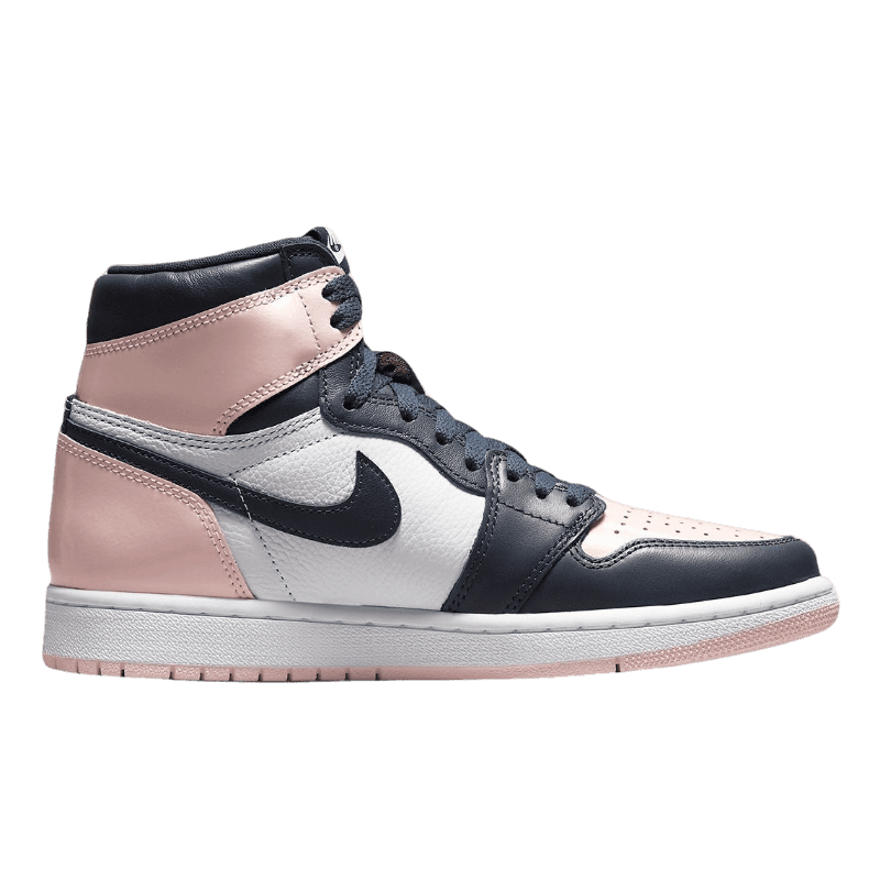 Tênis Air Jordan 1 High "Bubblegum" Feminino Rosa / Azul