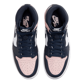 Tênis Air Jordan 1 High "Bubblegum" Feminino Rosa / Azul