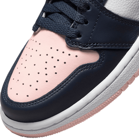 Tênis Air Jordan 1 High "Bubblegum" Feminino Rosa / Azul