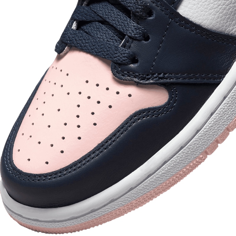 Tênis Air Jordan 1 High "Bubblegum" Feminino Rosa / Azul