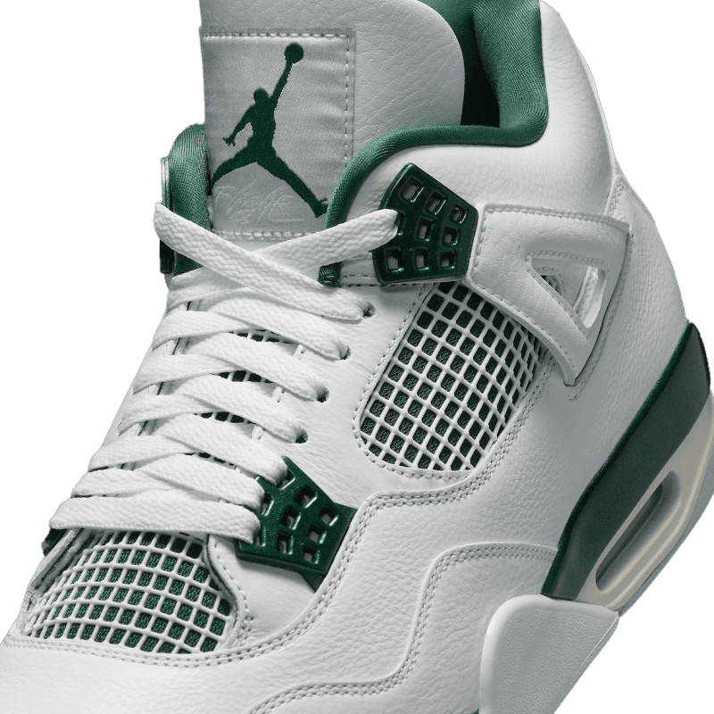 Tênis Air Jordan 4 "Oxidized Green" Masculino Branco / Verde