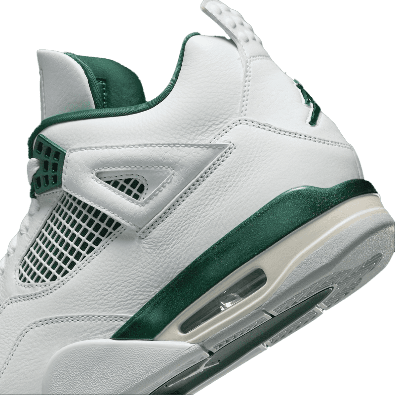 Tênis Air Jordan 4 "Oxidized Green" Masculino Branco / Verde