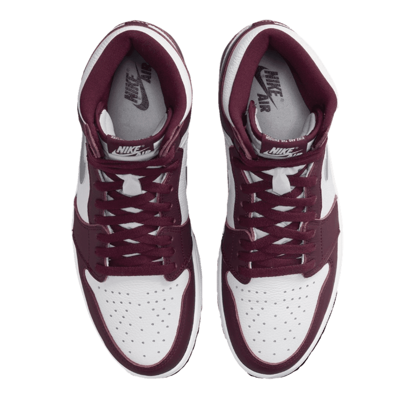 Tênis Air Jordan 1 High "Bordeaux" Bordô