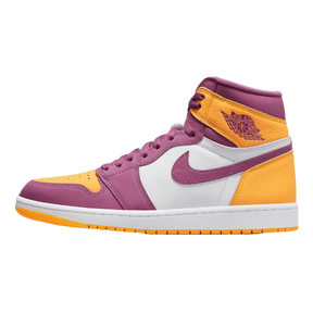 Tênis Air Jordan 1 High "Brotherhood" Rosa / Amarelo