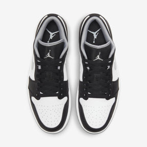 Tênis Air Jordan 1 Low "Black Medium Grey" Preto / Branco