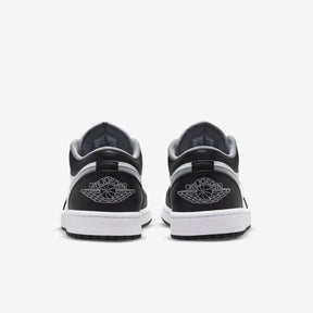 Tênis Air Jordan 1 Low "Black Medium Grey" Preto / Branco