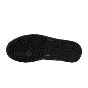 Tênis Air Jordan 1 Low "Black Metallic Silver" Preto / Cinza