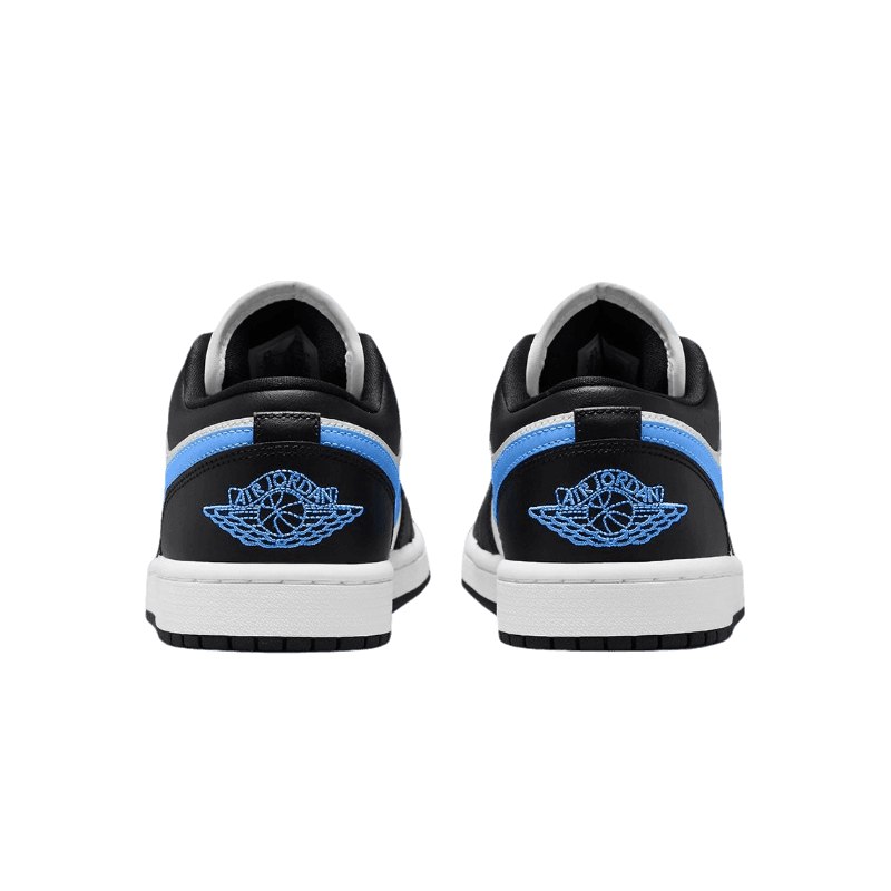 Tênis Air Jordan 1 Low "Black University Blue" Preto / Azul