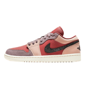 Tênis Air Jordan 1 Low "Canyon Rust" Rosa / Vermelho